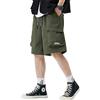 New front Costume da Bagno Uomo Pantaloncini da Uomo Ad Asciugatura Rapida Bermuda Cargo Uomo Costume da Spiaggia da Uomo Tasche Coulisse Regolabile Casual Piscina Sport Vacanze Verde XXL