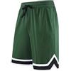 Generic Pantaloni Corti Sportivi da Basket in Tinta Unita da Uomo High Street Corpetto
