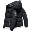 Generic Giacca Giubbino Uomo Giacca in Pelle Lunga Uomo Cravatta Cardigan Gilet E Cravatta Sposo Giacca Uomo Carta da Zucchero Giubbotto Pelle Nero Uomo Sottogiacca Trapuntato Uomo Completo con Panciotto