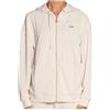 Emporio Armani EA7 Felpa con Cappuccio da Donna in Modal Relaxed Fit, 6DTM08 (IT, Testo, S, Regular, Regular, White Sand (Sabbia))