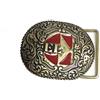 CHARRO El B620 Fibbia per Cintura Uomo Donna Finitura ORO