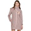 Noidinotte; more than pyjamas Noidinotte - Vestaglia donna micropile scots - L Rosa