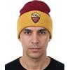 L.C. SPORT SRL Zuccotto Invernale da Adulto Compatibile con Roma (IT, Testo, Taglia Unica, Rosso)