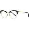 Swarovski SK5363 Occhiali, Shiny Dark Brown, 53 Donna, Marrone scuro brillante, 70