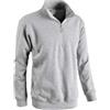 SottoZero Felpa Smash, Mezza Zip, Grigio Melange, M (Grigio Melange, M)