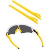 BlazerBuck Calze di ricambio per Oakley Radar EV Path/Pitch Sunglass, Giallo, Taglia unica