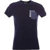 Yes Zee Yes-zee T-shirt Blu T709 SU00 BLU S