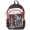 Giochi Preziosi - Jurassic World Zaino Round - Zaino Scuola Bambini, Spallacci Imbottiti, Schienale EVA, Tasche Multiple, Design Ufficiale Jurassic World