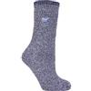 HEAT HOLDERS - Donna Caldi Inverno Termici Lana Merinos Calzini (37/42, Lilac (Merino))