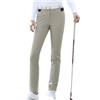 DUWEIKE Pantaloni da Golf da Donna Autunno Inverno Alta Elasticità Sottili Spessi Caldi Pantaloni da Tennis da Donna,Cachi,M