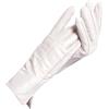 WENH Guanti da donna in pelle bianca, vera pelle, fodera in cotone caldo, guanti in pelle alla moda, guanti in pelle caldi invernali(Beige,8.5)