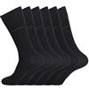 HUGO BOSS BOSS HUGO - Calzini da uomo Business Allround RS SP 50388453 paia, colore: nero, articolo: -001 black_A, Nero (Black 001), 39-42
