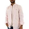 Tommy Hilfiger Camicia a righe Bordeaux/Bianco Uomo Slim Stripe, rosso, S
