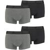 Puma - Confezione da 4 boxer da uomo, modello corto, biancheria intima, 100000884, m