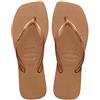 Havaianas Logo Square METALLIC Rosa, Colore: rosa., 35/36 EU ORO 3536