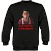 Social Crazy Felpa Girocollo Bambino Ragazzo Basic Top qualità Top vestibilità - Steve Urkel Family Matters Otto sotto Un Tetto - novità Fashion Divertenti Humor Made in Italy (Nero, 7-8 Anni)