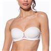 Selene Reggiseno Esmeralda con Ferretto Senza Spalline Coppa Preformata B-C-D. Tierra 5D