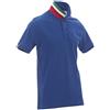 NSTF Polo Uomo Manica Corta Leggera Cotone Italia Aeronautica S - 3XL No Maxfort Taglie Forti (XXXL, Verde Militare)