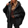 Mymyguoe Giacche invernali da donna, cappotto invernale, piumino oversize, parka invernale con cappuccio, giacche invernali, piumino, cappotti in lana, piumino lungo, manica lunga, giacca softshell