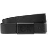 Calvin Klein Pelle cintura Casual Plaque Belt 35MM W110 CK Black nero