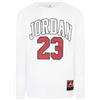 JORDAN t-Shirt Bambino Manica Lunga 23 Bambino White 95C591 12-13Y