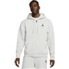 Nike Air Jordan Jumpman 1998 Finals Giacca in pile con cappuccio, da uomo, taglia L, grigio nebbia/nero, L, Nebbia grigia/nero, L