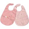 CHICCO (ARTSANA SpA) CHICCO BAVAGLINA PAPPA ROSA 6M+ 2 PEZZI