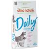 ALMO NATURE 12 kg Almo Nature Daily Dog Alimento Completo Cibo Secco Crocchette Croccantini per Cani Adulti Sterilizzati di Tutte le Taglie con Maiale Fresco