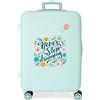Movom Never Stop Dreaming Valigia media blu 46 x 65 x 23 cm rigida ABS chiusura a combinazione laterale 56 l 3 kg 4 ruote doppie