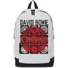 BOWIE David Bowie Japan Classic Backpack/Rucksack Casual School Day Bag Official White, One Size - 43cm x 30cm x 15cm - Officially Licensed Merchandise