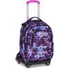 Seven Trolley Scuola Jack 8 Ruote Detach LOVEPASS, Viola, 43 L, Scomponibile, Zainetto staccabile, 4 in 1, Cross-over System, Tasche multifunzione, Scuola elementare e media, Bambina, Ragazza