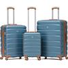 Flight Knight Valigie Rigide In ABS Leggere Con 4 Ruote, Da Cabina E Stiva, Approvate Per Oltre 100 Compagnie Aeree Tra Cui Easyjet, British Airways, Ryanair, Virgin Atlantic, Emirates E Molte Altre