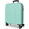 Pepe Jeans Montana Valigia da Cabina Blu 40x55x20 cm Rigido ABS Chiusura TSA Integrata 37 L 3 kg Estensibile Bagaglio a Mano