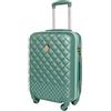 CABIN GO 5590T Valigia, Trolley Viaggio Rigido ABS, Trolley rigido con ruote girevoli 55x40x20
