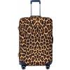 FWJZDSP Copri bagaglio da viaggio Cool Cheetah Leopard Print Valigia Protezione elastica Copri bagaglio lavabile Medio