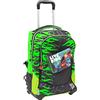 Go Pop - Zaino con Trolley Monster Truck - 3 Grafiche Frontali Intercambiabili e Pop-Up, 2 Scomparti con cerniera, Spallacci Imbottiti, adatto alla scuola primaria, 34 l x 47 h x 23 p - 36 litri
