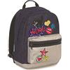 Invicta S.P.A. Zaino, Rise, Blu Patch, Tasca Porta Pc Padded, a mericano 28 Lt, Multicolore, Taglia Unica