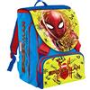 Seven 2D7001904-427 Zaino Estensibile Big Marvel Spider-Man, 28 Lt, Blu e Rosso, Con Gadget Abbinato! Scuola & Tempo Libero