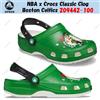 Crocs Zoccolo NBA x Crocs Classic Boston Celtics 209442-100 taglia unisex