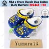 Crocs Zoccolo NBA x Crocs Classic Golden State Warriors 209443-100 taglia unisex