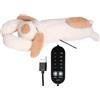 Salyeeluly Riscaldabile Peluche - Peluche Cane Caldo Giocattolo, Elettrico USB con Spegnimento Automatico Termico Regolabile,Per Schiena Collo Addome Ciclo Mestruale Ragazzi