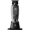 Andis 562627 GTX-EXO II - Tagliacapelli elettrico professionale senza fili agli ioni di litio, con supporto di ricarica, colore: nero cromato