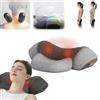 Dsongo Fisiorest - Massaggiatore 3 in 1 per il Collo Artuvate Cervicale, Massaggio Profondo e Rilassamento, con Calore, con Trazione per Aiutare a Dormire (Grigio, 1PCS)