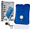 ELYCO PLACE Borsa dell'acqua calda elettrica, morbida al tatto, 600 W (blu)
