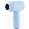 DXMCC Asciugacapelli cordless, asciugacapelli portatile ricaricabile, asciugacapelli solo vento freddo, adatto per pittura ad acquerello, schizzi all'aperto, non solo per esami, ma anche(blue)