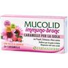 FARMADERBE Srl Mucolid Bronc Immuno Arancia Farmaderbe 24 Caramelle