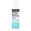 Neutrogena Ultra Gentle Detergente Crema-Schiuma, Detergente viso pelle sensibile e delicata, Foaming cleanser con tecnologia CICA + BarrierCare, Skincare non comedogenica e senza profumo, 200 ml