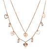 Brosway Collana Donna, Collana in Acciaio e Cristalli con Simbolo Cuore | Collezione Chant - BAH17