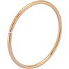 Monster Piercing Calibro 22 in oro rosa 14 carati - anello a cerchio continuo continuo diametro 7 mm