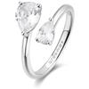 Brosway Anello Donna in Argento e Infinite White | Collezione Fancy - FIW118B
